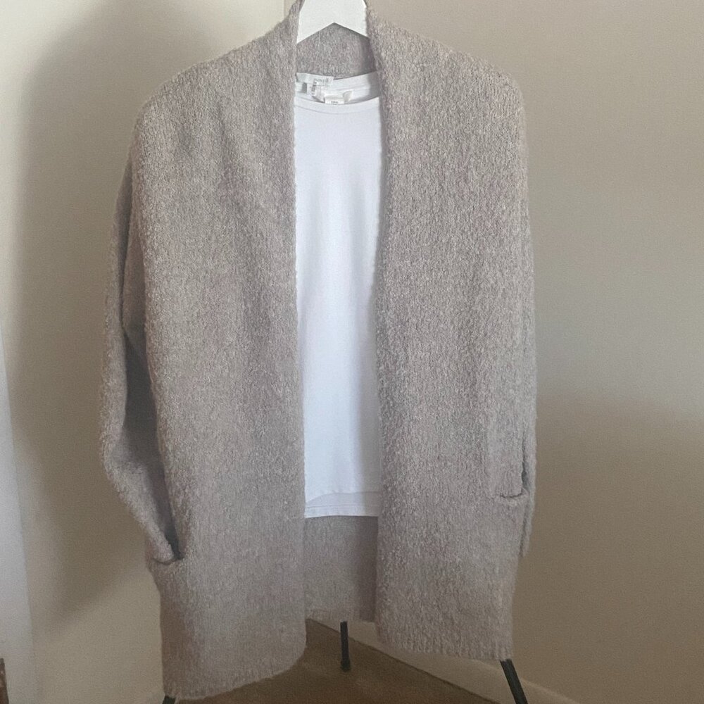 J.Jill beige textured cardigan sweater